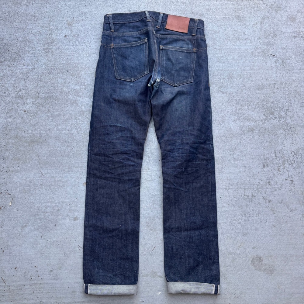 3sixteen ST-100x Slim Tapered Raw Selvedge Jeans Indigo 14.5oz Kuroki Mills 31